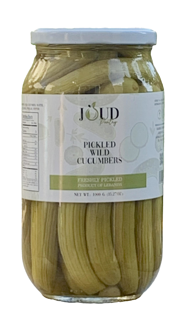 Joud Pickled Wild Cucumbers, 2.2 lb